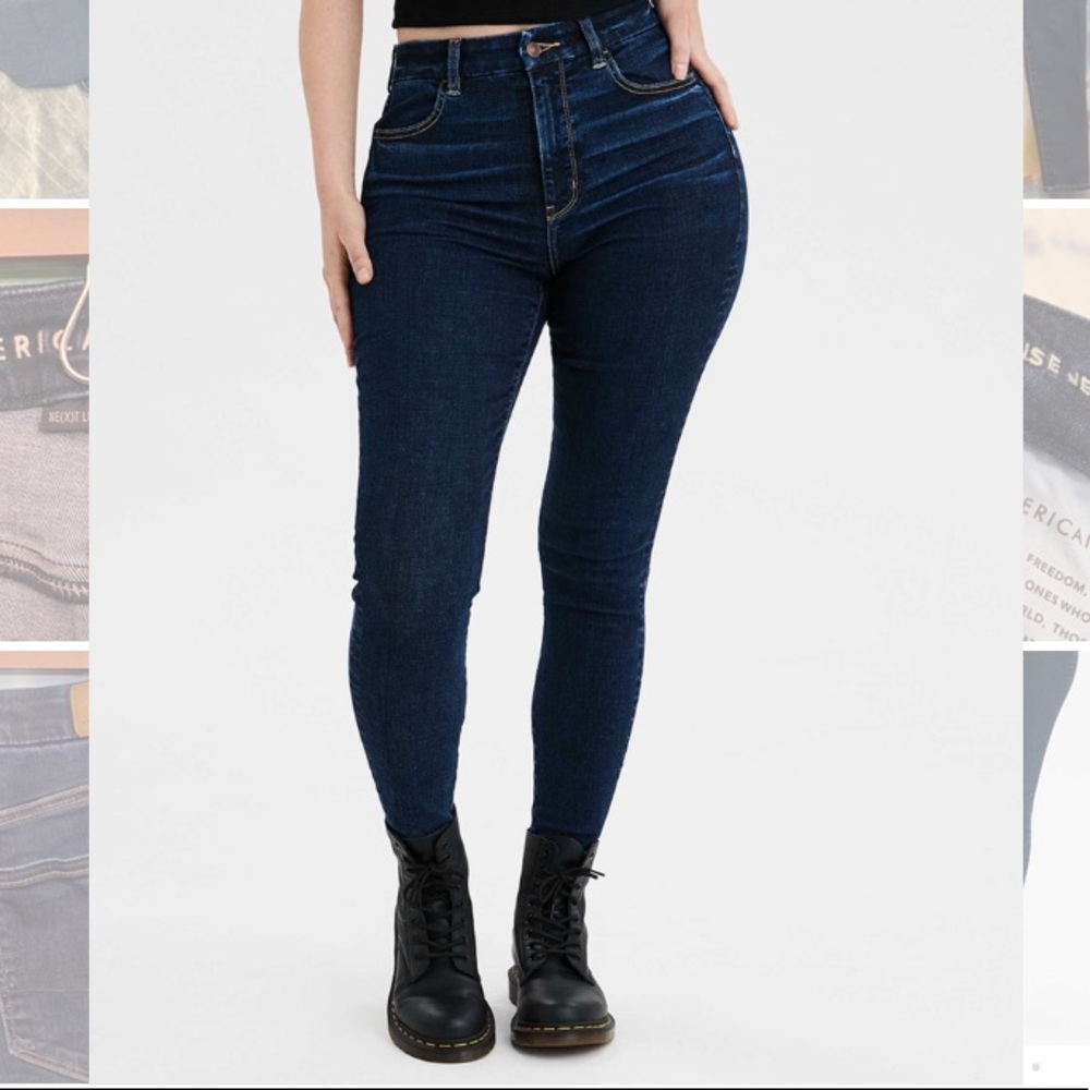 AEO Next Level Curvy Super High Waisted Jegging